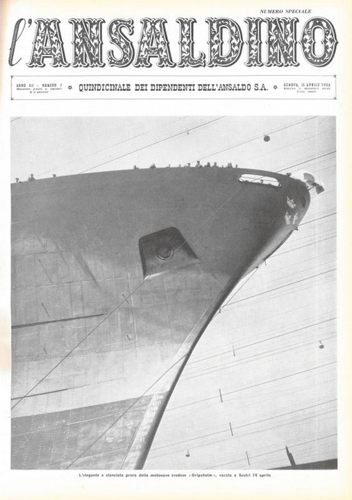 L&#039;Ansaldino, n. 7, 1956
